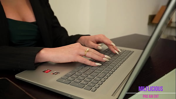 Working From Home w/ Busty Redhead Stepmom Jessica Aaren