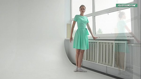 Alla Sinichka being sexy while dressed