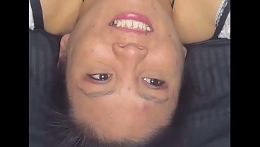 Chubby Native American throat fucked till eyes roll in to back of head. Hardcore.