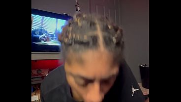 Eating my dick off the bone