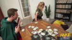Fake Hostel - Atlanta Moreno and Geishakyd in fantasy cosplay have a college threesome with the teen dungeon master