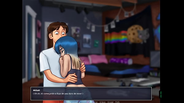 Jogo Porno 2D, Summertime Saga ep 68 – To conseguindo Conquistar a Novinha Emo