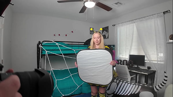 PAWG Blonde Takes Dick Behind The Scenes – Kallie Taylor