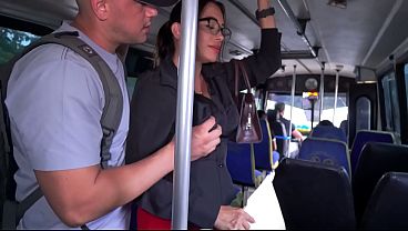 Risky Bus Ride Part 2: I Fuck My Teacher’s Wet Pussy Raw & Cum Inside Her