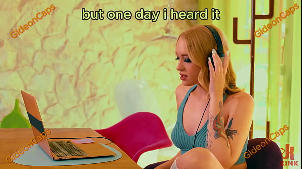 Taking control over nasty girl. Caption story