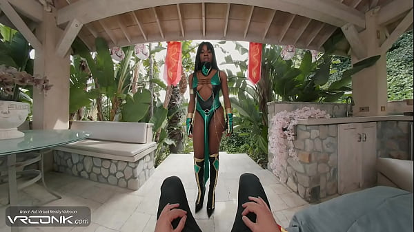 VR Conk: Fighter Jade Wants You To Cum On Her Hairy Ebony Pussy In Game Cosplay Parody pt.3